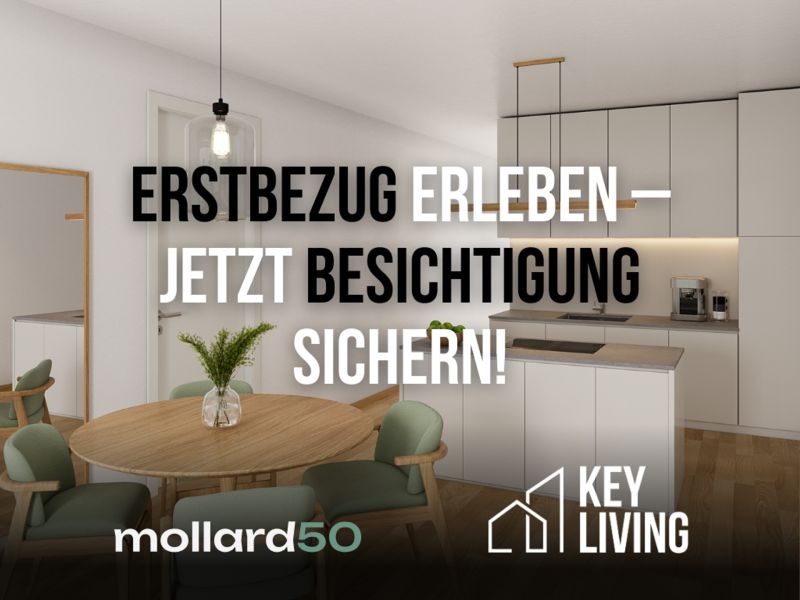 ++NEU++ Erstbezug: Attraktive 2-Zimmer-Wohnung mit Loggia im 2. OG - Mollardgasse 50